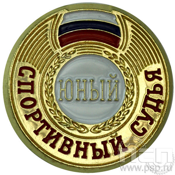Значок Судейский разряд Юный судья ZSJ