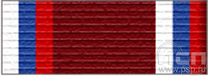 6.6.1. Планка орденская к медали "85 лет Контрольно-ревизионная служба МВД России"