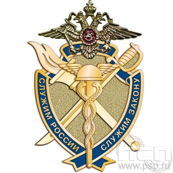 334.1 Значек "90 лет УЭБ и ПК МВД России"