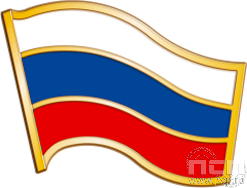 049.0. Значок "Российский флаг"