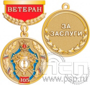 245.0.64. Медаль Ветеран "105 лет Финансово-экономическая служба ФСИН"