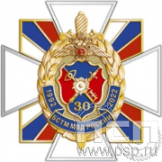 195.13. Нагрудный знак "30 лет БСТМ МВД России"