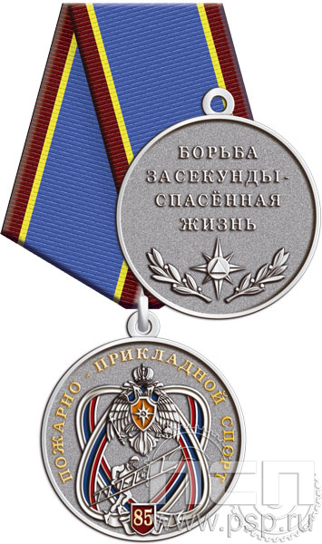 245.0.1(b). Медаль "85 лет Пожарно-прикладной спорт"