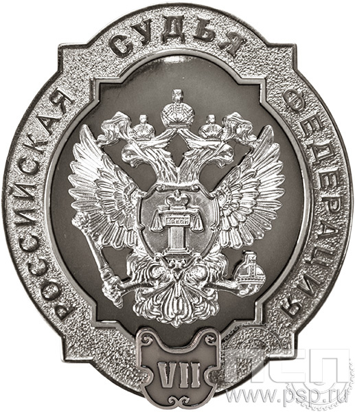Нагрудный знак «Седьмой квалификационный класс» ККС7