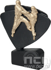 Фигурка литая Карате 12см RFEL5015/BK/G