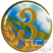 Вставка полноцветная лакированная d25 3-е место 12.20.4