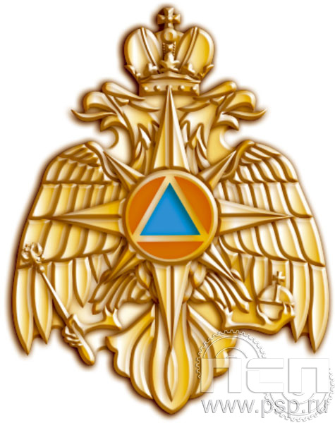222.0. Значок "МЧС России"