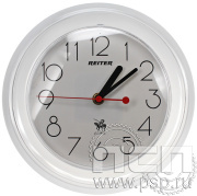 Часы настенные "Reiter" круглые RG-98 прозрачные/ 2.4.1.4