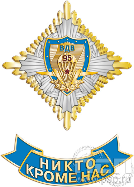 картинка 5.3(a) Нагрудный знак "ВДВ 95 лет"