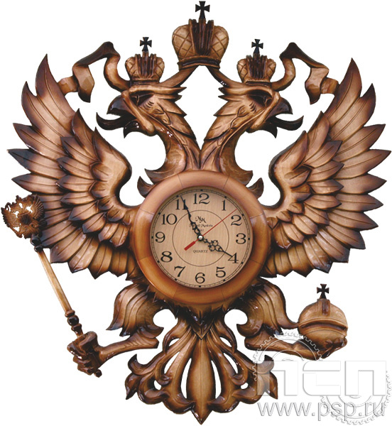 2.4.4.1. Часы Орёл РФ настенные кварцевые "Госавтоинспекции МВД России 90 лет"